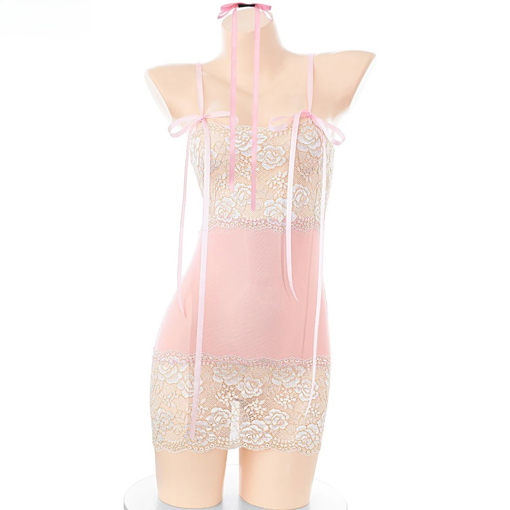 Sweet Girl Lace Flower Pink Dr - Ethnic Outfit recension och pris