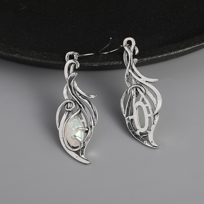 Antique Silver Hollow Flame Sh - Ethnic Fashion Wear For Women recension och pris
