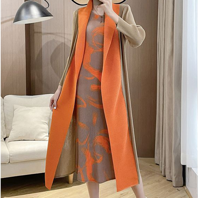 Folded Fake Two Piece Dress 20 - Ethnic Modern Fashion recension och pris