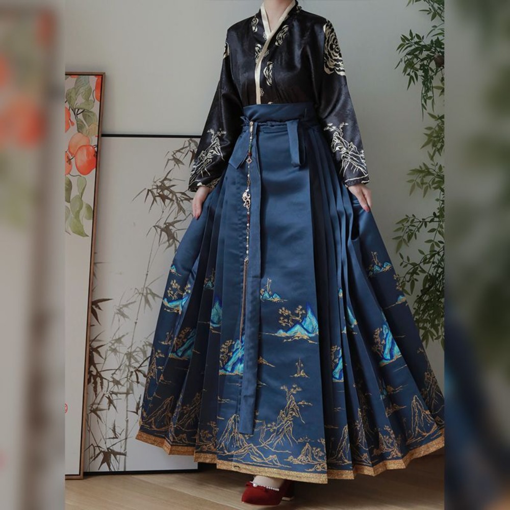 Original Ming Dynasty Hanfu Se - Hanbok Modern Set recension och pris