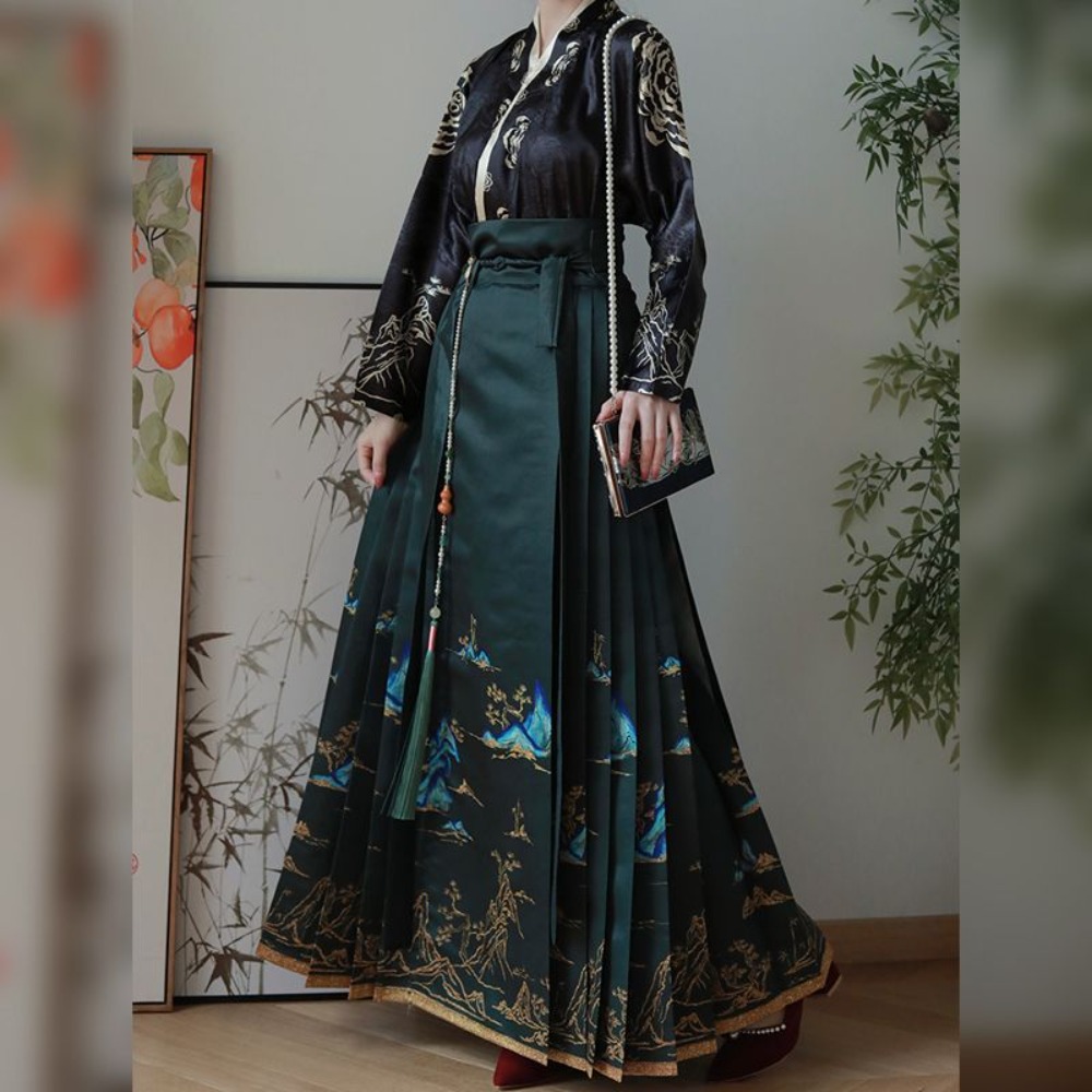 Original Ming Dynasty Hanfu Se - Hanbok Modern Set recension och pris