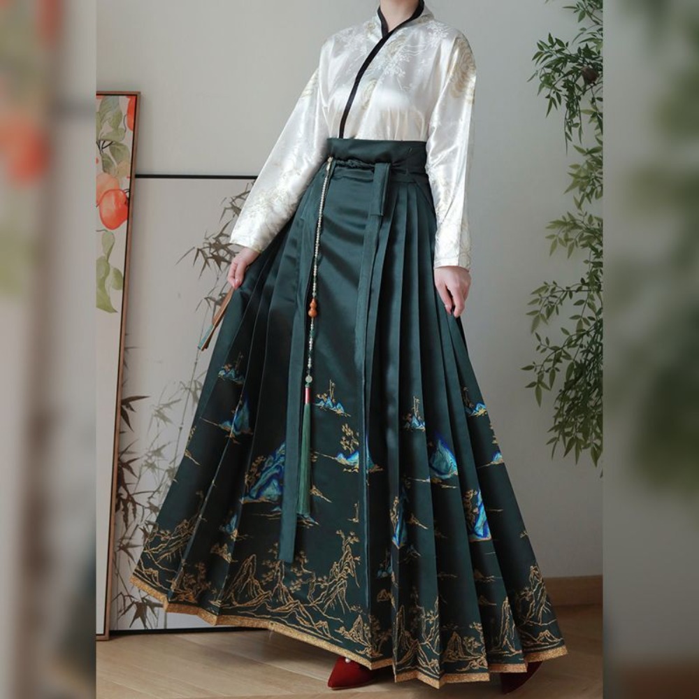 Original Ming Dynasty Hanfu Se - Hanbok Modern Set recension och pris
