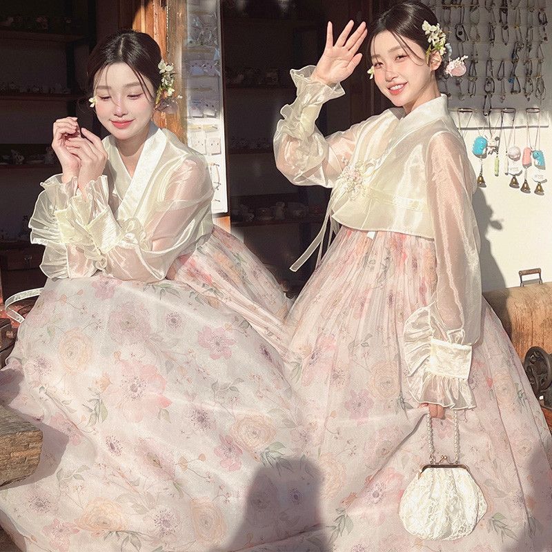Women's Hanbok Korean Traditio - Hanbok Modern Set recension och pris