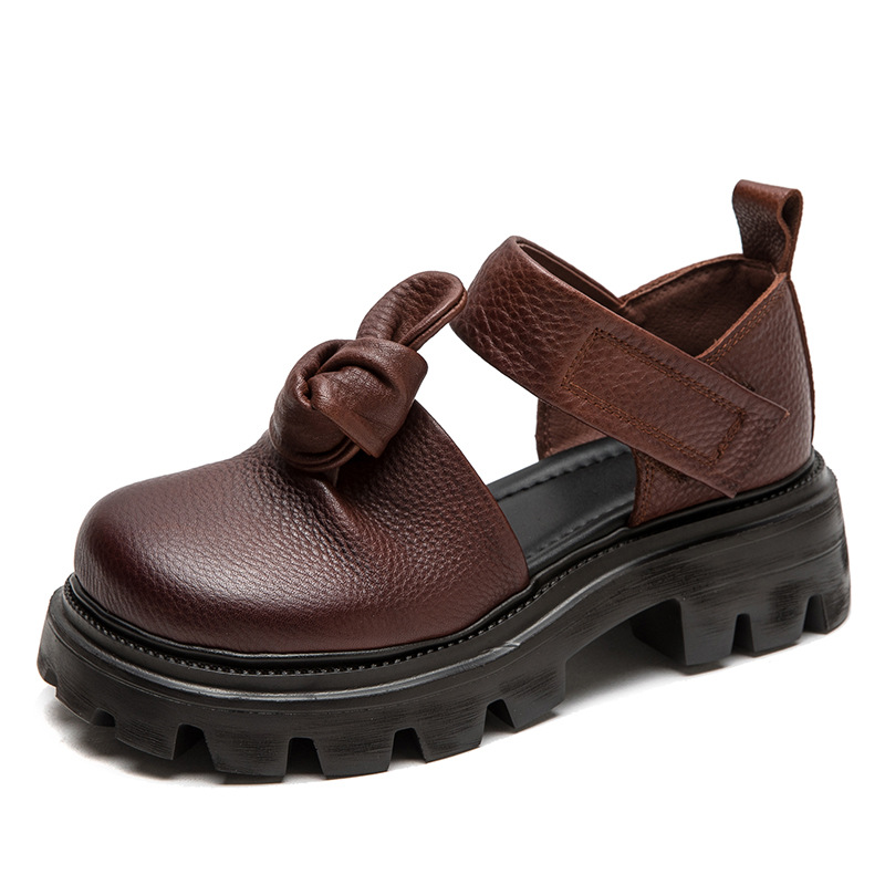 5cm Ethnic Knot Platform Wedge - Ethnic Fashion For Women recension och pris