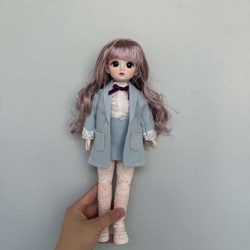 28cm Girl Doll with Clothe Diy - Ethnic Fashion House recension och pris