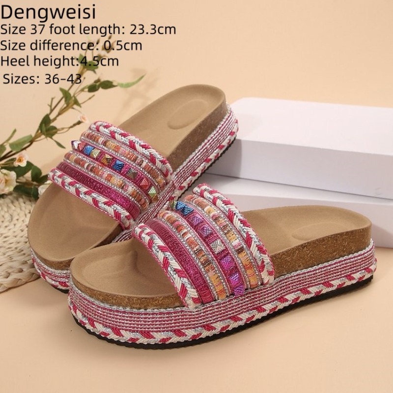 Fashion Bohemian Women's Sanda - Ethnic Modern Fashion recension och pris