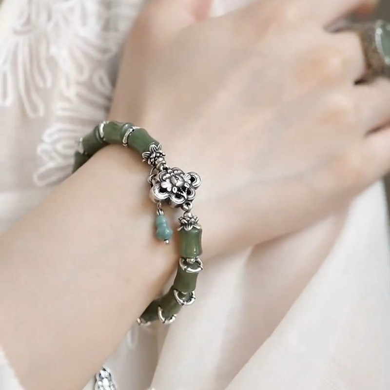 New Chinese Vintage Bamboo Gou - Ethnic Fashion Wear For Women recension och pris