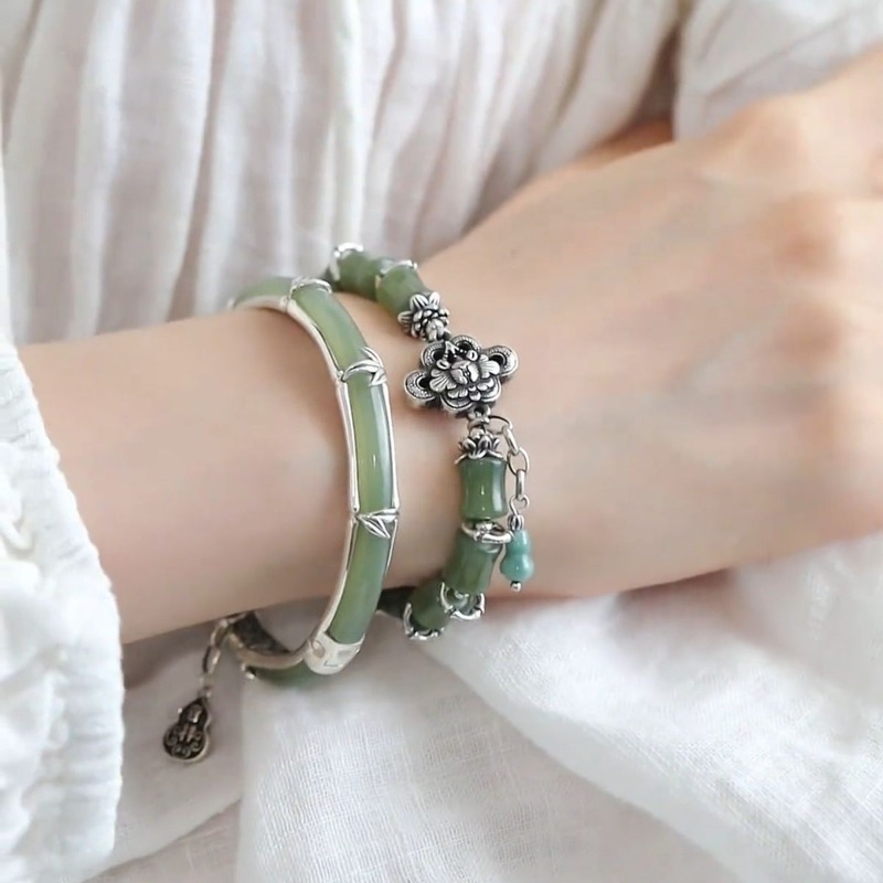 New Chinese Vintage Bamboo Gou - Ethnic Fashion Wear For Women recension och pris