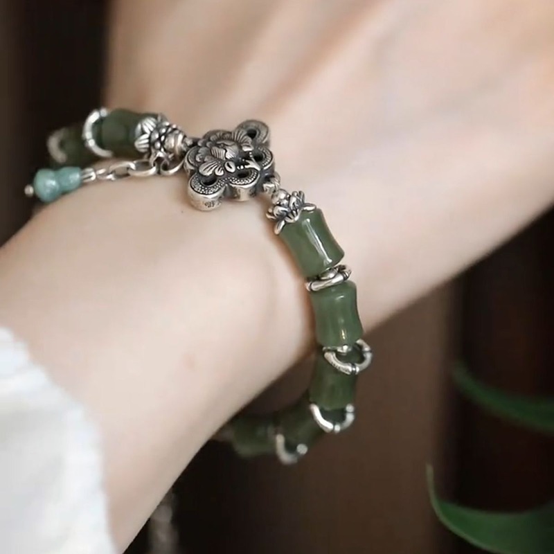 New Chinese Vintage Bamboo Gou - Ethnic Fashion Wear For Women recension och pris