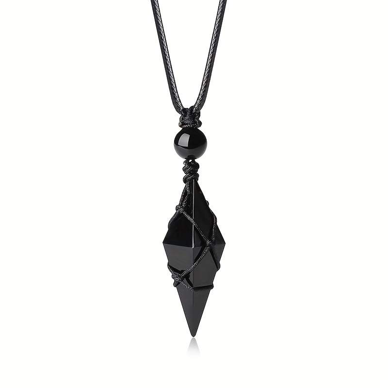Black Obsidian Arrowhead Cryst - Ethnic Fashion Wear For Women recension och pris