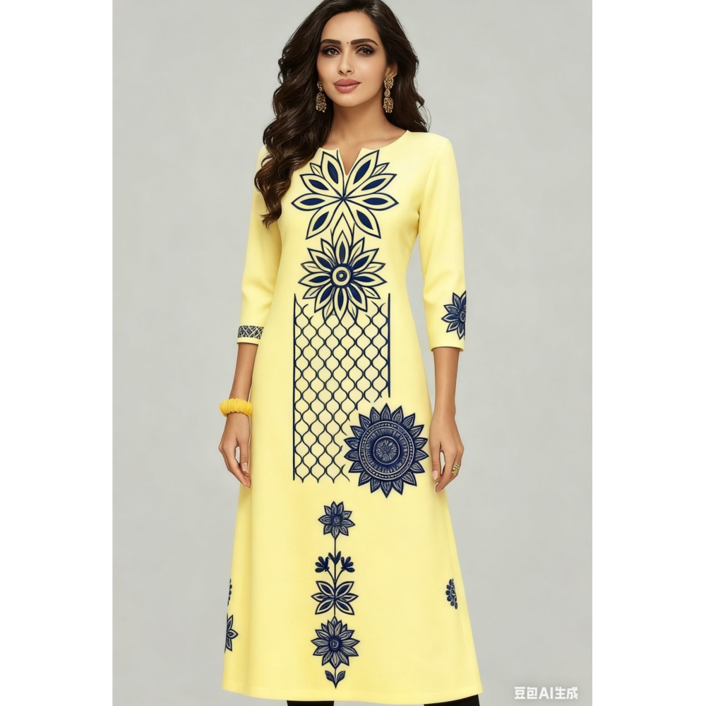 National style Women's Kurt Ca - Ethnic Fashion Kurtis recension och pris