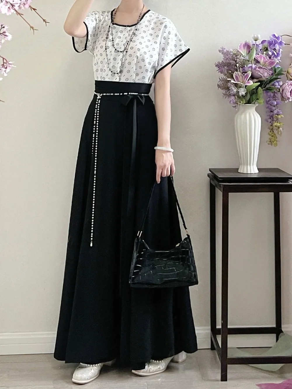 Tang Dynasty Hanfu Set - Women - Hanbok Modern Set recension och pris